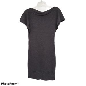 Gray Bella D Sweater Tunic Dress